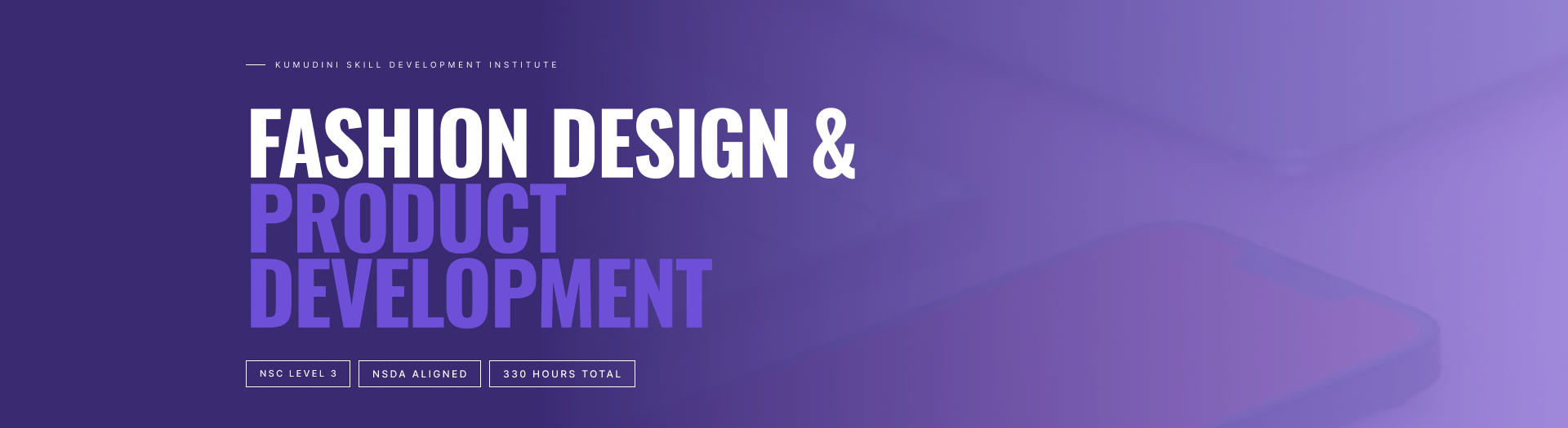 Fashion Design & Product Development